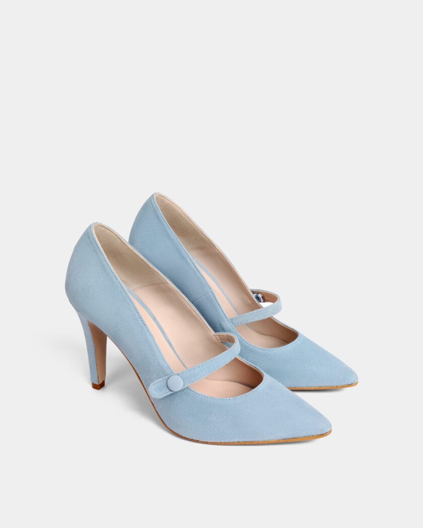 zapato de tacón fino