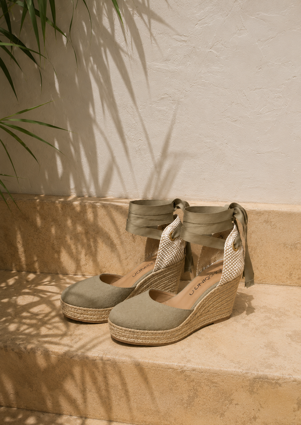 Alpargatas de cuña verde con cintas | Formentera 5 Alpargatas de cuña verde con cintas, Alpargatas de cuña, Alpargatas de cuña con plataforma, Alpargatas de cuña verdes, Alpargatas de cuña