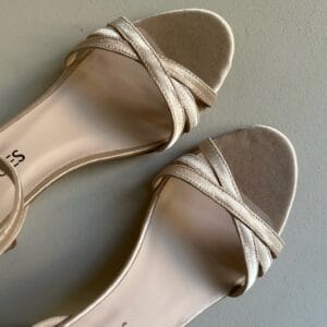 Uniqshoes 18 sandalia champagne